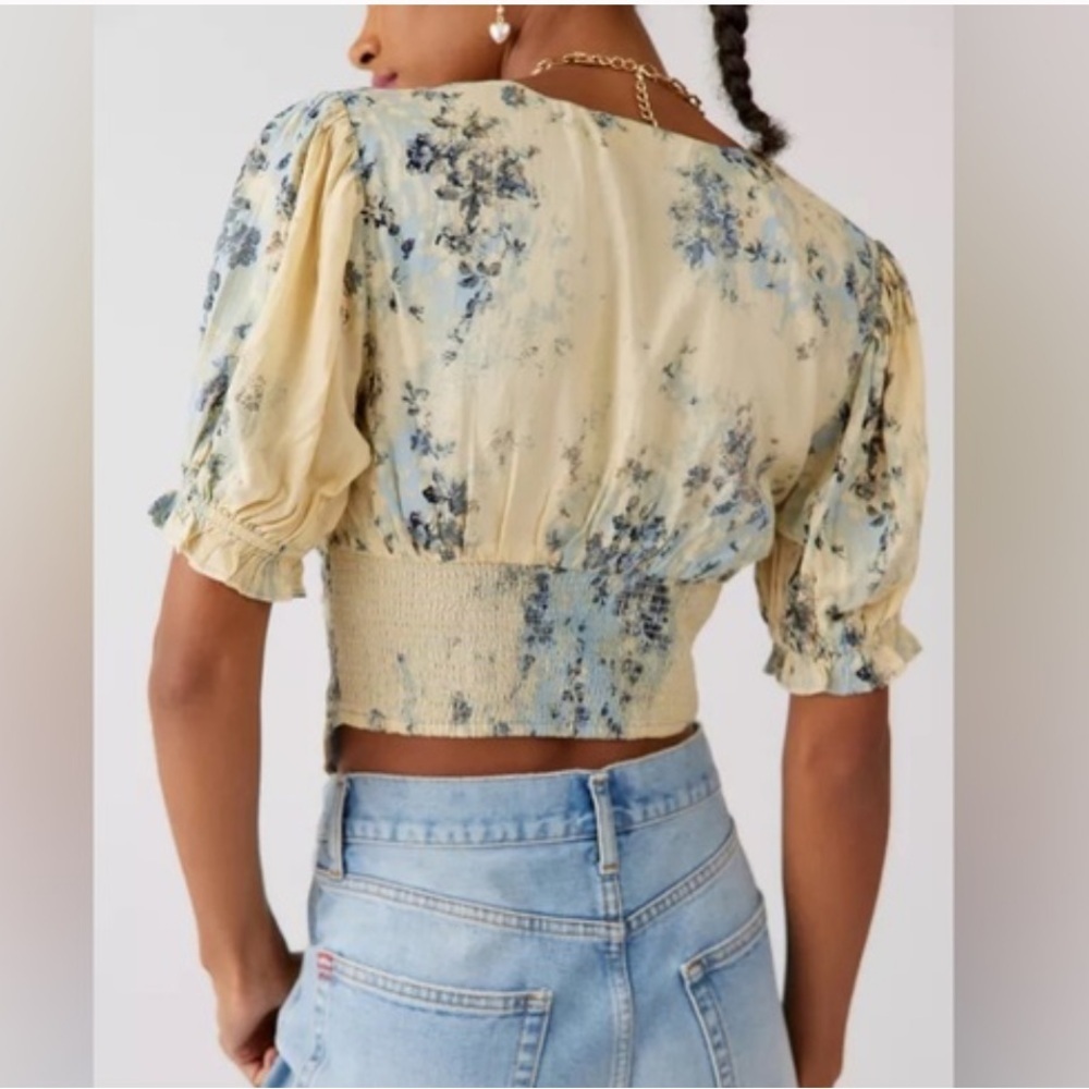 Urban Outfitters Cottagecore Blouse Size Medium Romantic Prairie - Picture 3 of 7